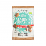 Migdolai juodajame &scaron;okolade su cinamonu, ekologi&scaron;ki