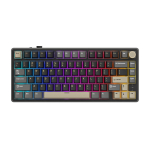 Klaviatūra Royal Kludge R75 Pro (Phantom) - RK Cream Switches