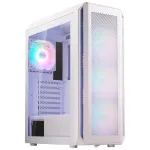 ADATA XPG VALOR AIR PLUS ATX Midi Tower kompiuterio korpusas | 4 ARGB ventiliatoriai | Grūdintas stiklas &ndash; Balta