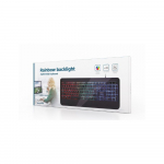 Gembird | Multimedia Keyboard | KB-UML-03 | Multimedia | Wired | US | Black