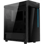 Gigabyte C200 GLASS ATX Midi Tower kompiuterio korpusas | Grūdintas stiklas | RGB ap&scaron;vietimas &ndash; Juoda
