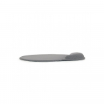 Gembird | MP-GEL-GR Gel mouse pad with wrist support, grey Comfortable | Gel mouse pad | Grey