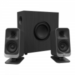 Klipsch ProMedia Lumina 2.1 Gaming Audio System with Subwoofer and LED Lighting Effects Built-in, Black