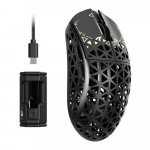 ATTACK SHARK R5 Ultra Wireless Belaidė Žaidimų Pelė | Black