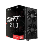 XFX SPEEDSTER SWFT 210 AMD Radeon RX 7600 8 GB GDDR6 128-bit HDMI 3x DP