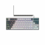 LORGAR Azar 514TKL, Wired RGB mechanical gaming keyboard, white, EN layout