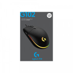 LOGITECH G102 LIGHTSYNC - BLACK - EER