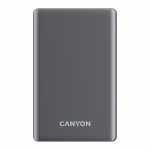 CANYON power bank OnPower 505 slim Magnetic 5000 mAh PD20W Dark Grey