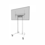 Neomounts Floor stand | FL55-875WH1 TV trolley | Adjustable Height | 55-100 " | Maximum weight (capacity) 110 kg | White