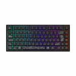 Klaviatūra Dark Project ALU81A Terra Nova (Juoda) ISO Layout - G3MS Moonstone Switches