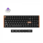 Keychron K4 HE SE Wireless Belaidė Žaidimų Klaviatūra | Black, Gateron Magnetic Nebula