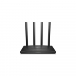 Wireless Router|TP-LINK|Wireless Router|1200 Mbps|Wi-Fi 5|1 WAN|4x10/100/1000M|Number of antennas 4|ARCHERC6