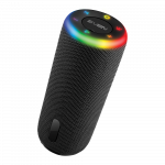 Speaker 2.0 portable SVEN PS-150, black, power output 10W (2x5W) (RMS), TWS, Bluetooth, FM, USB, lithium battery 1800mA*h
