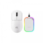 MCHOSE A7 V2 Pro+ Plus Wireless Belaidė Žaidimų Pelė | White