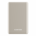 CANYON power bank OnPower 505 slim Magnetic 5000 mAh PD20W Beige