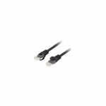 LANBERG Patchcord cat.6 UTP LSZH CU 10m black Fluke passed