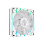 GameMax Tornado T12 ARGB-RW Balta | 120mm PWM ARGB Reverse | Korpuso ventiliatorius