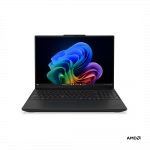Lenovo ThinkPad T16 G5 AMD | Black | 16 " | IPS | WUXGA | 1920 x 1200 pixels | Anti-glare | AMD Ryzen 5 PRO | 215 | 16 GB | SODIMM DDR5 | Solid-state drive capacity 512 GB | AMD Radeon 740M Graphics | Windows 11 Pro | 802.11be | Bluetooth version 5.4