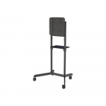 Neomounts Floor stand | NS-M1250BLACK TV trolley | Rotate, Tilt | 37-70 " | Maximum weight (capacity) 70 kg | Black