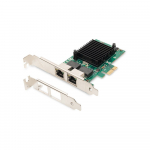 Digitus | Gigabit Ethernet PCI Express Card, 2-port 32-bit, low profile bracket, Intel chipset | DN-10132