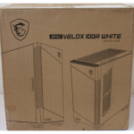 SALE OUT. MSI MPG VELOX 100R White PC Case, Mid-Tower, USB 3.2, Audio-out, Mic-in | MSI PC Case | MPG VELOX 100R WHITE | White | Mid-Tower | DAMAGED PACKAGING, DENTED CORNER (TOP)