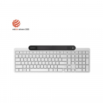 Lenovo 800 Self-Charging Bluetooth Keyboard-US English | Keyboard | Bluetooth | US English | White