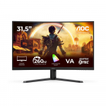 AOC C32G42ZE 31.5" Curved VA Full HD 260Hz 0.3ms Gaming Monitorius