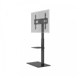 Goobay Floor stand | TV Floor Stand Basic, Size L | Swivel | 37-70 " | Maximum weight (capacity) 40 kg | Black