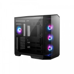Case|MSI|MAG PANO 100R PZ|MidiTower|Case product features Transparent panel|ATX|MicroATX|MiniITX|Colour Black|MAGPANO100RPZ