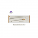 Klaviatūra Keychron K4 Magnetinė Hall Effect (Balta) - Gateron Magnetic Nebula switches