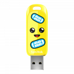 SANDISK USB 3.2,Ingot Type-A,130MB/s,Fortnite Peely Edition,4x6 Box with Window,Global