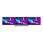 Portable monitor Blackview DCM8 Dual Screen 15.3inch 1920x1200 16:9 LCD 60Hz IPS 178 USB-C 3.1x3 364.4x237.43x21mm Grey Black