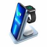 CANYON wireless charger WS-304 15W 3in1 Blue