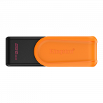 Kingston 256GB Portable USB 3.2 Gen 1 DataTraveler Exodia S (Black/Orange)