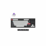 Klaviatūra Keychron Q3 Magnetinė Hall Effect (Carbon Black) - Gateron Magnetic Nebula switches