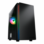 COUGAR PURITY RGB PC Case, Mini Tower, Black