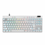 LOGITECH G PRO X TKL RAPID Gaming Keyboard - WHITE - US INT'L - USB - EMEA28i-935 - LINEAR