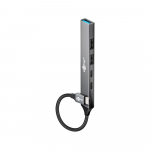 Goobay Slim 5-Port USB Hub, USB-C to USB-C/USB-A, 5 Gbit/s | 74460