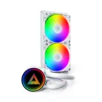 Montech LightFlow ARGB 240 Balta | 240mm ARGB | Skysčio au&scaron;intuvas