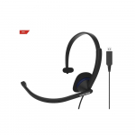 Koss | Headphones | CS195 USB | Wired | On-Ear | Microphone | Black