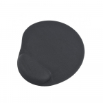 Gembird | Gel mouse pad with wrist support | Ergonomic mouse pad | 240 x 220 x 4 mm | Black
