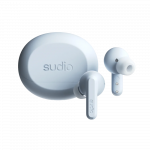 Sudio Earbuds | A3 Pro | Bluetooth | In-ear | Microphone | Powder Blue | Noise canceling | Wireless