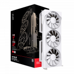 XFX Swift AMD Radeon RX 9070XT White Triple fan Gaming Edition with 16GB GDDR6 HDMI 3xDP, AMD RDNA 4