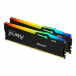KINGSTON FURY Beast 32GB DDR5 RAM | 6000 MT/s, CL36, 2x16GB, Black, RGB