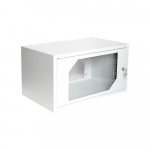 ASM CL-19 06U Wallmount cabinet 19 6U 550x350mm grey RAL 7035