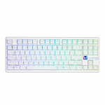 Klaviatūra Aula F87 Pro V2 (White Contour) - Star Vector Switches