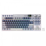Klaviatūra Royal Kludge RK M87 (Ocean Blue) - RK Cream switches