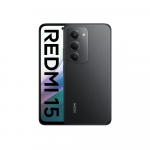 Xiaomi | Redmi | 15 | Midnight Black | 6.9 " | IPS LCD | 1080 x 2340 pixels | Qualcomm | Internal RAM 4 GB | 128 GB | Dual SIM | 5G | Main camera resolution 50 MP | Secondary camera resolution 8 MP | Android | 15 | 7000 mAh