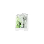 Gamemax T20 WH M-ATX/BTF baltas panoraminis kompiuterio korpusas su 2 ARGB ventiliatoriais