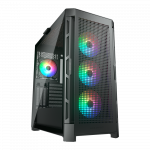 COUGAR DUOFACE PRO RGB PC Case, Mid Tower, Black